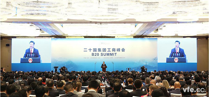 2016 年G20峰會在杭州舉行，習近平主席主持開幕式